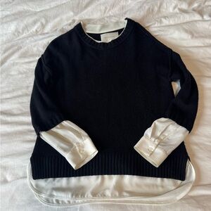 Brochu Walker Black and White Women's Sweater